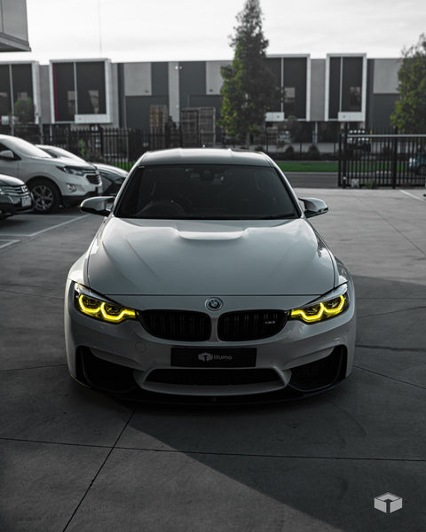 CSL YELLOW DRL LED MODULES : BMW M3 F80 M4 F82 F83 – iilumo