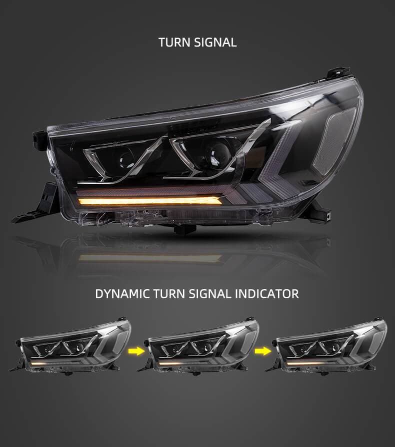 2015-2020 TOYOTA HILUX SEQUENTIAL LED HEADLIGHTS – Iilumo